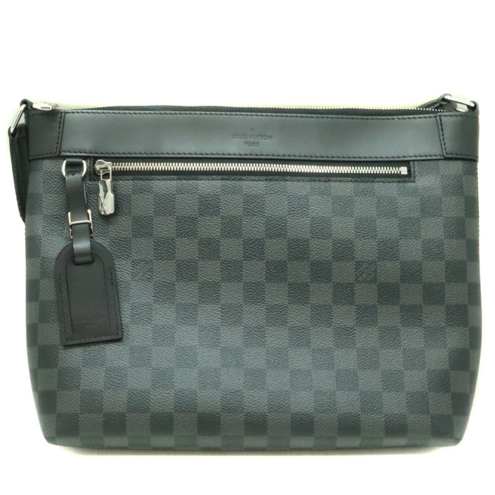 Louis Vuitton Mick Shoulder Bag Damier Graphite Black